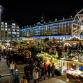 View of the Dresden Striezelmarkt